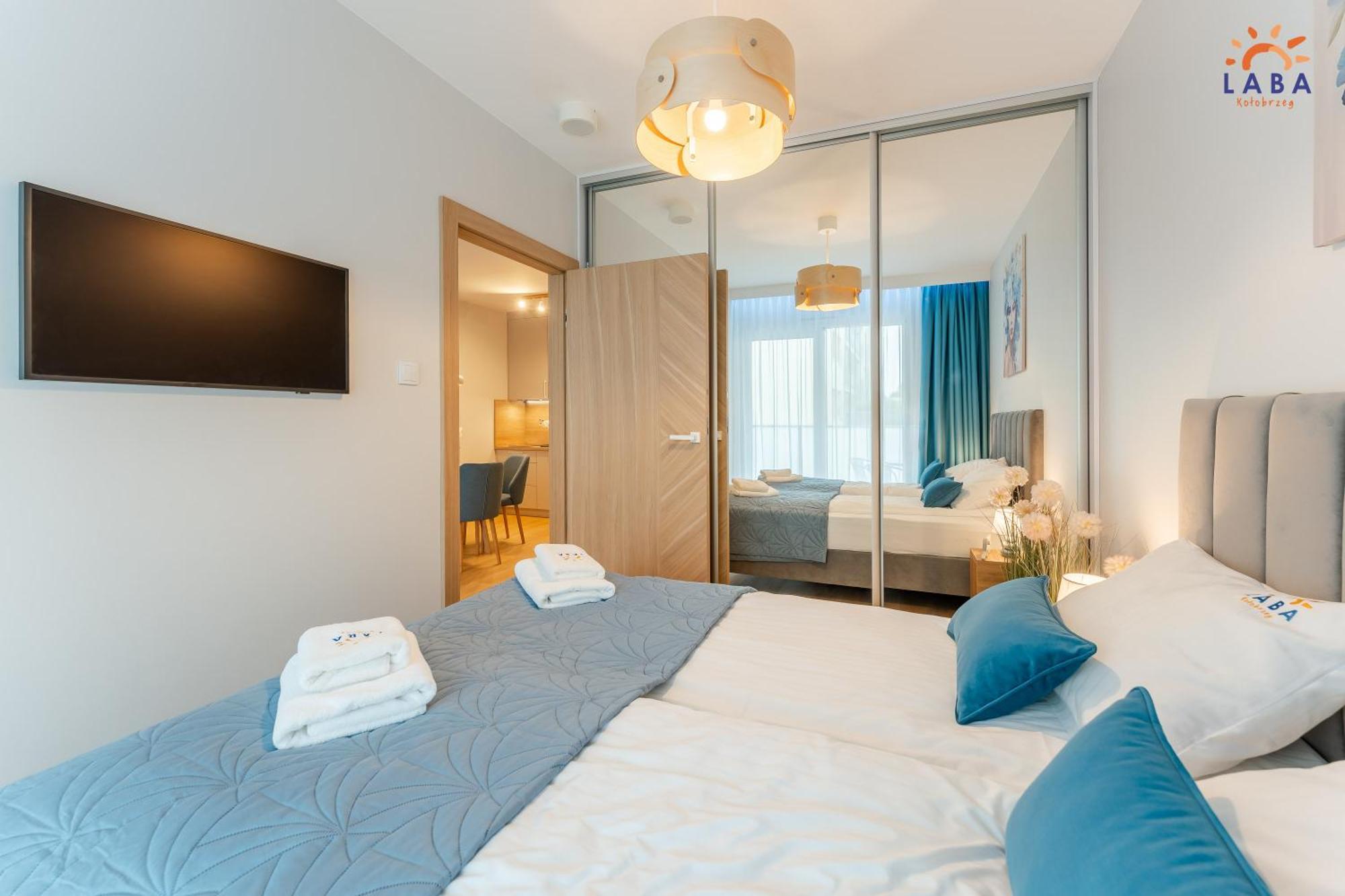 Laba Kolobrzeg Apartamenty Kollataja Z Parkingiem Exteriör bild