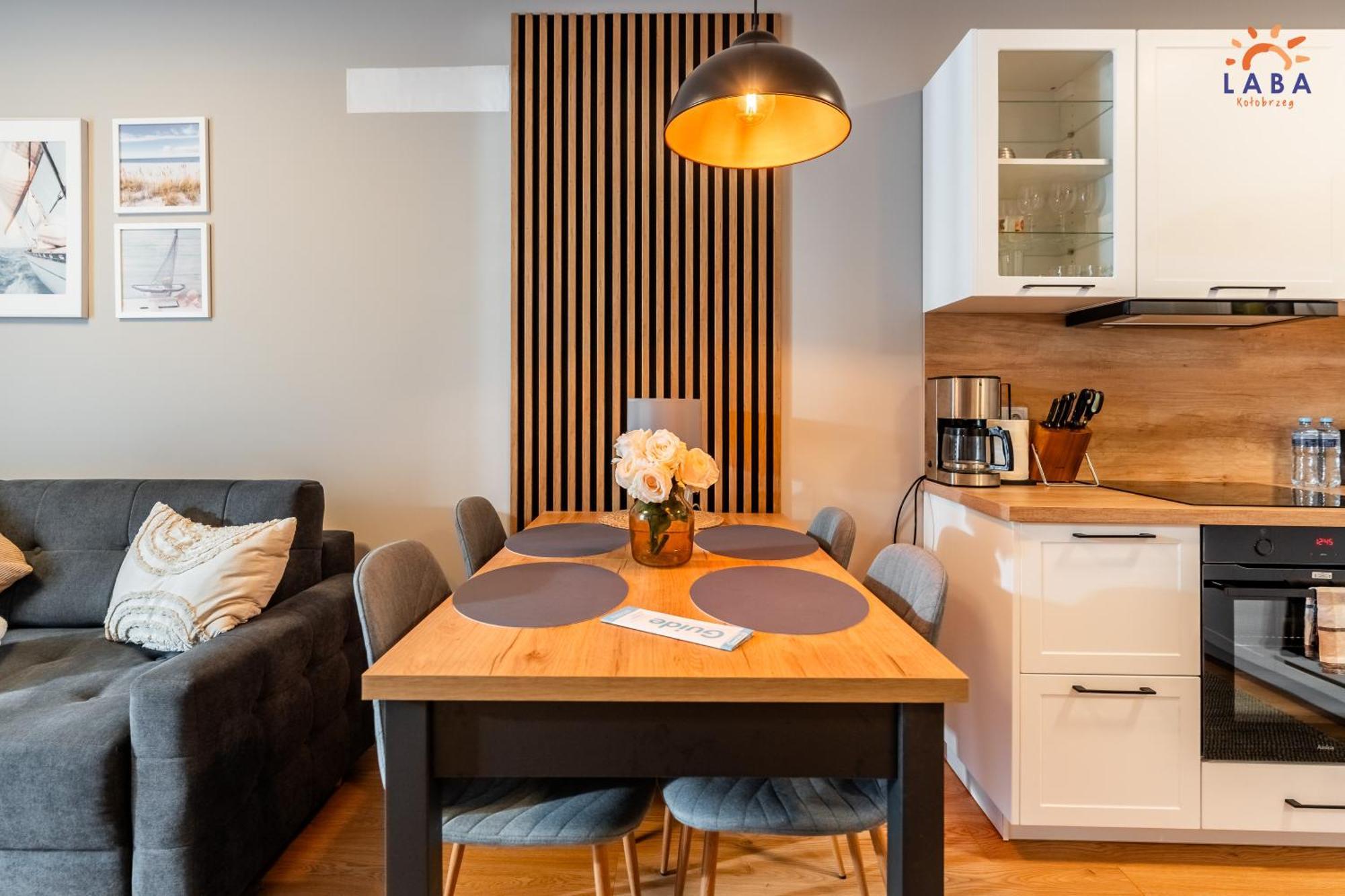 Laba Kolobrzeg Apartamenty Kollataja Z Parkingiem Exteriör bild